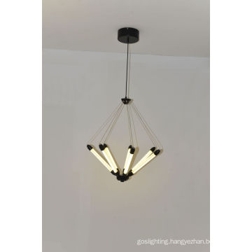 Carbon Steel Aluminium Acrylic Modern Pendant Lamps Lighting